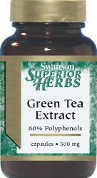 Extrait de thé vert 500 mg 60 Caps