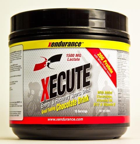 Extreme Energy Endurance XECUTE et des Sports Drink Recovery 15 Svg
