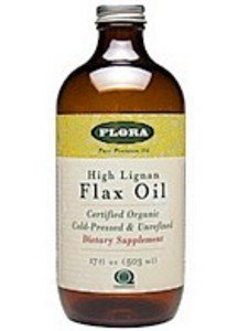 Flora huile de lin certifiée biologique 32-Onces