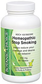 Formule homéopathique pour arrêter de fumer - 300 mg, 90 comprimés