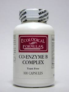 Formules écologiques / Res cardiovasculaires. - Co-Enzyme Complex B - 100 Caps.
