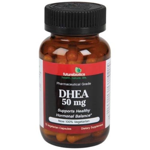 Futurebiotics DHEA 50 mg Veg-Capsules, 75-Count