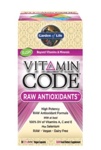 Garden of Life Vitamin Code-Raw antioxydants, de 30 capsules