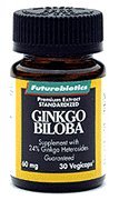 Ginkgo Biloba 30 mg 45 Tabs - Futurebiotics