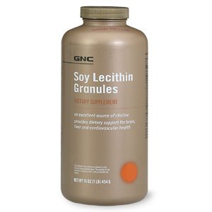 GNC lécithine de soja granulés 1 lb (454 g)