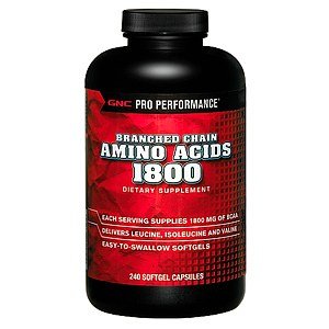 GNC Pro Performance ® Acides aminés à chaîne ramifiée 1800 240 capsules molles