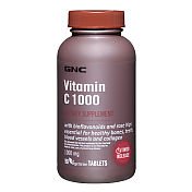 GNC Vitamine C 1000 avec bioflavonoïdes et Rose Hips 180 Comprimés caplets à libération lente