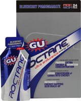 GU Energy Roctane Labs Ultra Energy Endurance Gel de grenade myrtille - Pack 24