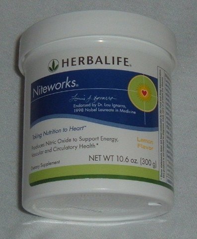 Herbalife Niteworks 10,6 Soutien Oz énergie Lemon Flavor cardio-vasculaire
