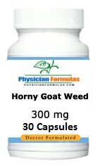 Horny Goat Weed - Performance Homme Aphrodisiaques pour hommes Extrait - 300 mg, 30 capsules, 20 pour cent icariin - Approuvé par le Dr Ray sahélienne, auteur de Boosters sexuels naturels