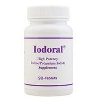 Iodoral (High Potency Supplément iodure en iode / potassium) 90 Comprimés