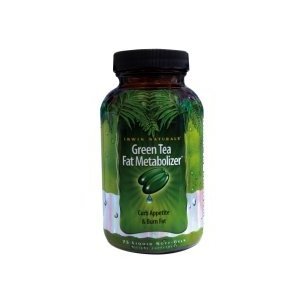Irwin Naturals verts Gélules Thé métaboliseur Fat 75 de