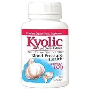 Kyolic extrait vieilli sang Ail Santé Formule pression de 109 à 160 Capsules