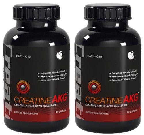 La croissance musculaire Créatine AKG-Créatine AKG Avec L-Taurine 180 capsules 2 Bouteilles