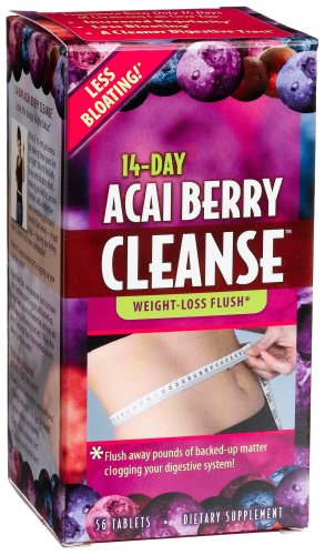 La nutrition appliquée de 14 jours Acai Berry Cleanse 56-Count Bottle