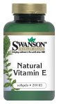 La vitamine E naturelle 200 UI 100 Sgels - Swanson Premium