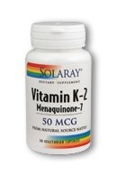 La vitamine K2 ménaquinone 7 - 30 - VegCap
