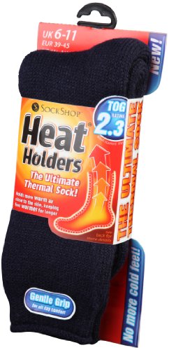 Les porteurs de chaleur Chaussettes thermiques, Hommes originale, Pointure US Navy 7-12,