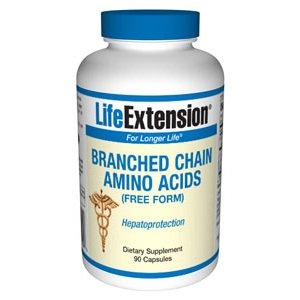 Life Extension, acides aminés ramifiés 90 capsules
