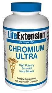 Life Extension Chrome Ultra, 100 capsules végétariennes