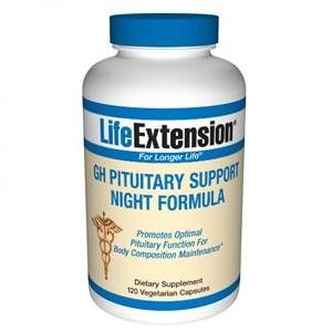 Life Extension Gh pituitaire soutien Formule Nuit Veg Cap, 120-Comte