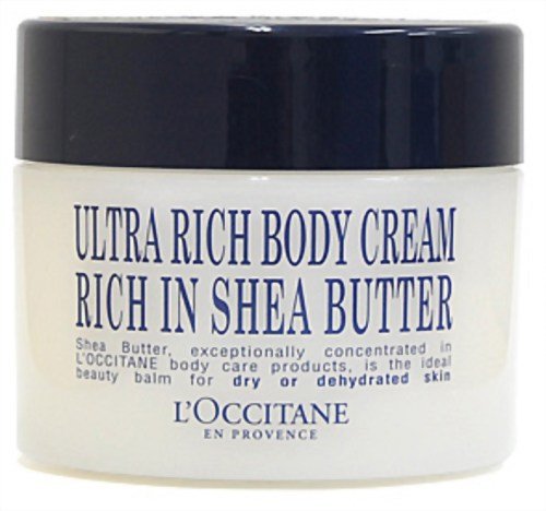 L'Occitane Shea Butter Ultra Rich Body Cream, 7-Ounce Tub