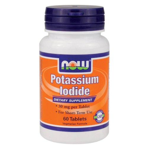 Maintenant iodure de potassium Foods, 30 mg, 60 Count