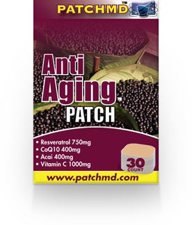 MD Patch: Patch Anti-Aging: 30 Nombre de 100% des suppléments d'antioxydants naturels