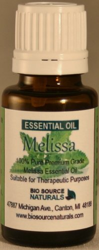Melissa Huile Essentielle Pure de 15 ml - Utile pour l'anxiété et la dépression