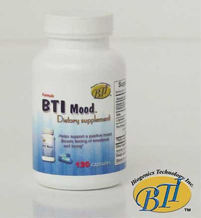 Mood BTI, un produit naturel à l'équilibre l'humeur réduire l'anxiété, Temper contrôle et de symptômes de dépression