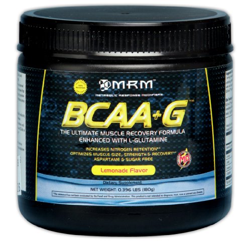 MRM BCAA + G Limonade, 180 g Bouteille