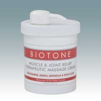 Muscle and Joint Relief Biotone Therapeutic Massage Creme, 16 oz