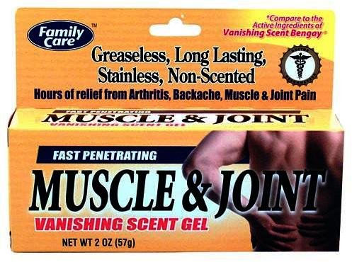 Muscle & Joint - Gel Parfum Vanishing, 2 oz