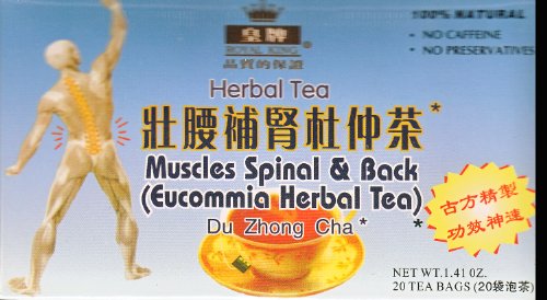 Muscles & Spinal Retour thé à base de plantes Eucommia - 20 Sachets