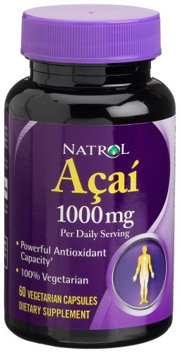 Natrol Acai Berry 1000 mg, 60 capsules (Pack de 2)