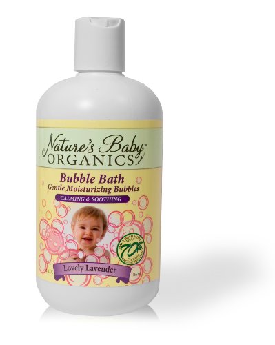 Nature Baby Bath Bubble Organics, Lavande Lovely, 12-Ounce Bottles (Pack de 2)