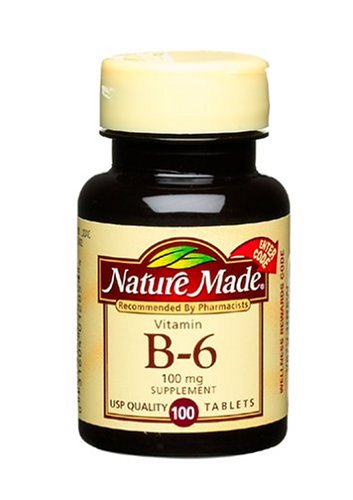 Nature Made Vitamine B-6, 100 mg (100 comprimés)