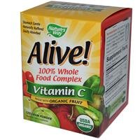 Nature Way Alive! La vitamine C bio 120g, poudre