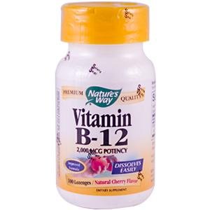 Nature Way vitamine B12 Losange, 100 comte