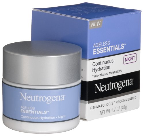 Neutrogena Hydratation Ageless Essentials continue, Nuit, 1,7 once
