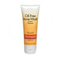 Neutrogena Oil-Free Nettoyant anti-acné Crème de lavage, 6,7 onces