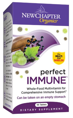 New Chapter parfaits immunitaire Comprimés Multivitamines, 96 Count