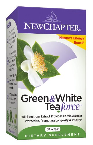 New Chapter Vert & Force thé blanc, 60 Capsules