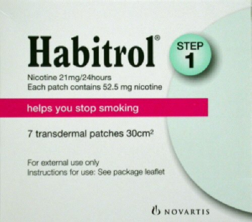 Nicotine Patch système transdermique, Stop Smoking Aid, 21 mg, Etape 1, 14 patchs
