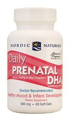 Nordic Naturals quotidiennes DHA prénatale - 500 mg - 60 Capsules