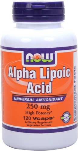 NOW Foods Acide alpha-lipoïque 250mg, 120 Vcaps