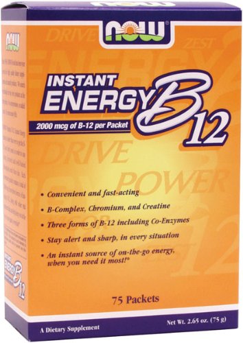 NOW Foods B-12 de l'énergie instantanée paquets 75/Box