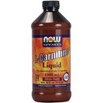 Now Foods L-Carnitine Liquid Citrus Flavor 16 oz Liquid