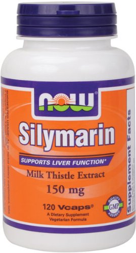 NOW Foods La silymarine / 150 mg Chardon-Marie, 120 Vcaps