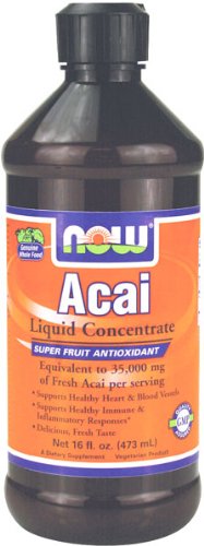 NOW Foods Liquid Concentrate Acai, 16 oz